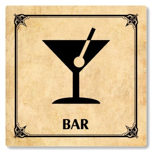 Bar, 80x80mm, pergamen, Nebraska